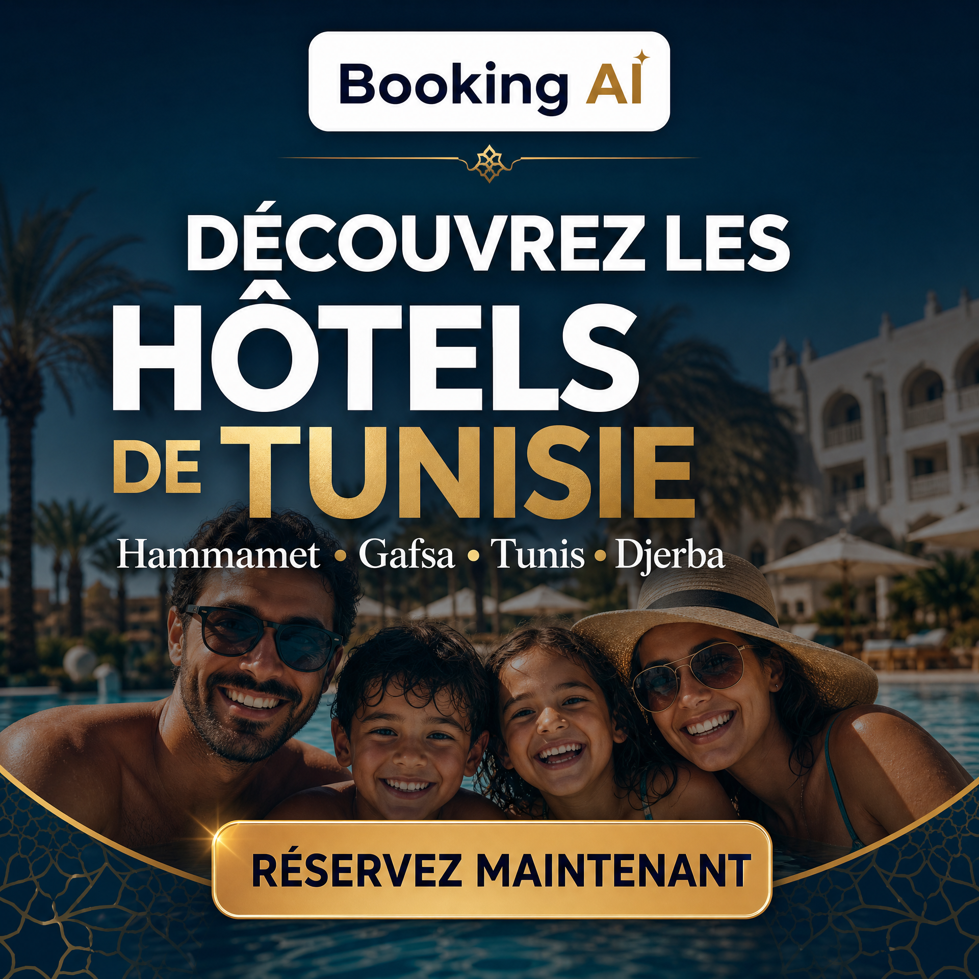 Découvrez les hôtels de Tunisie